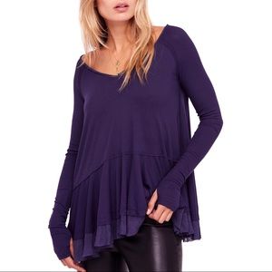 🎀 3 FOR $60 • Free People • Tangerine Top